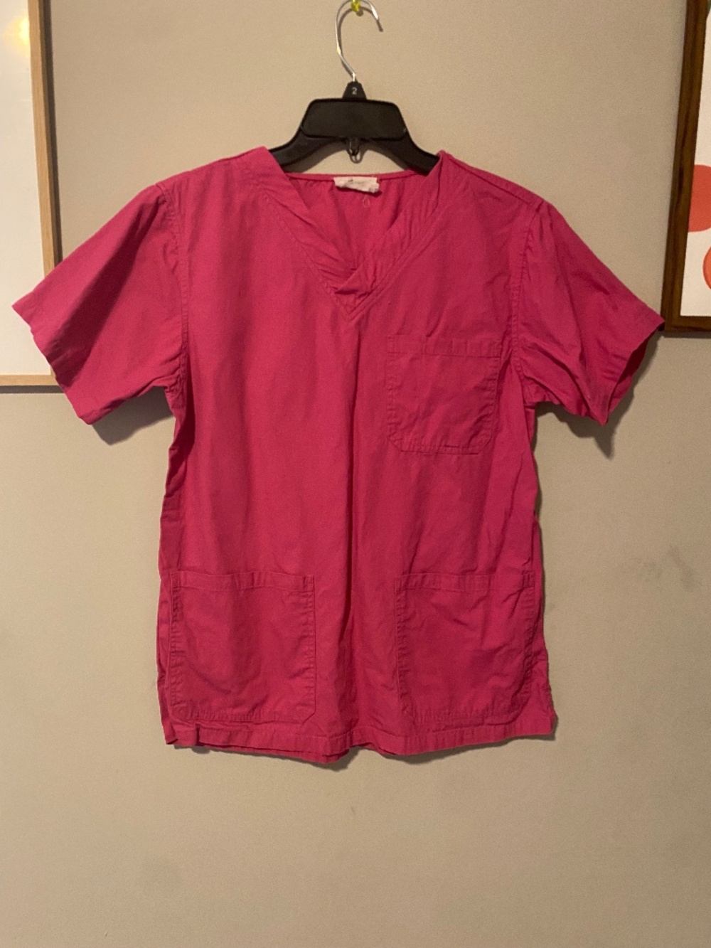 Pink XS scrub set